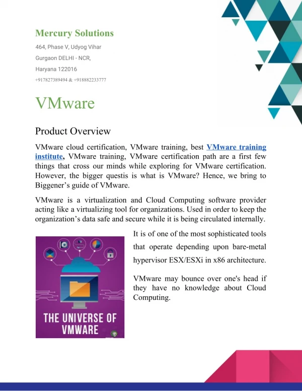 VMware beginner's Guide