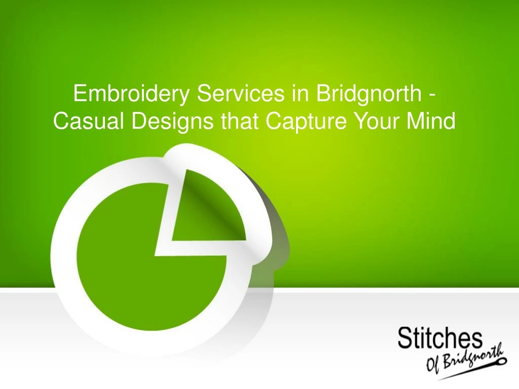 embroidery services in bridgnorth casual designs that capture your mind