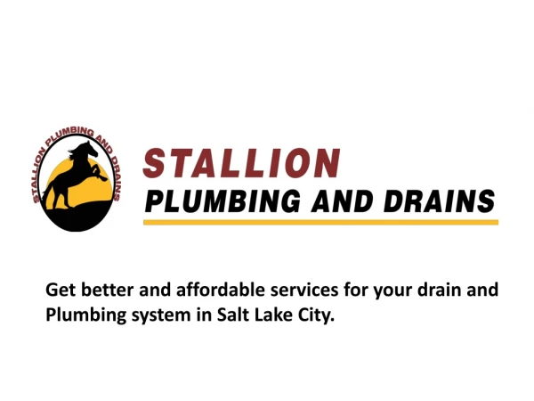 Salt Lake City plumbers are always here to provide best solutions