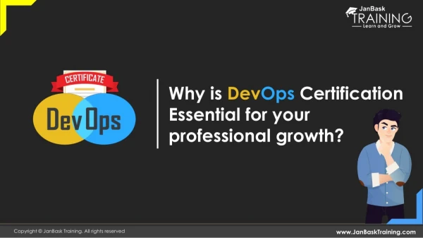 Why DevOps Certification is essential for your professional growth