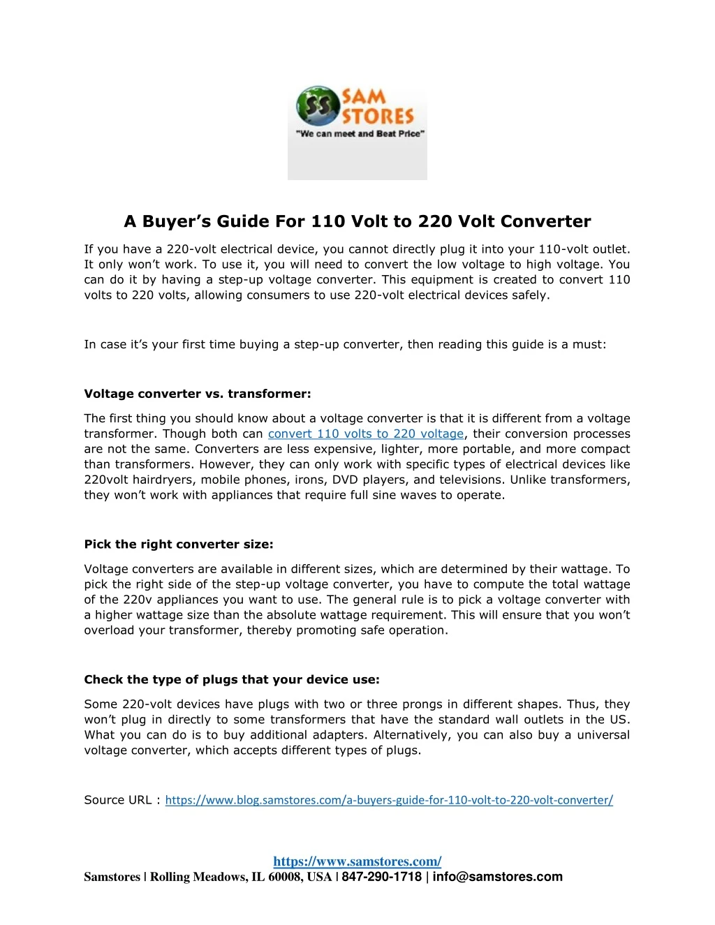 a buyer s guide for 110 volt to 220 volt converter