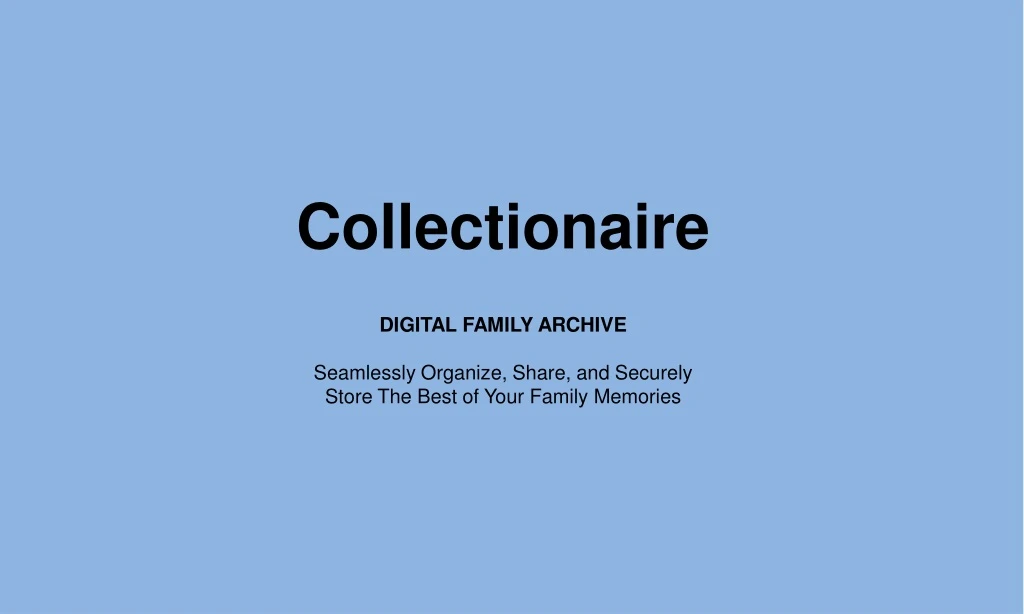 collectionaire