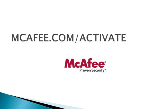 mcafeecomactivate- Internet Security Software & Solutions for 2019