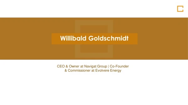 Willi Goldschmidt - Experienced Professional From Indonesia