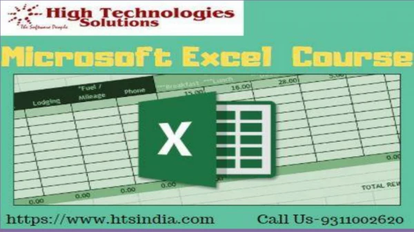 Advanced Excel institute in Delhi