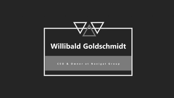 Willi Goldschmidt - Provides Consultation in Business Development