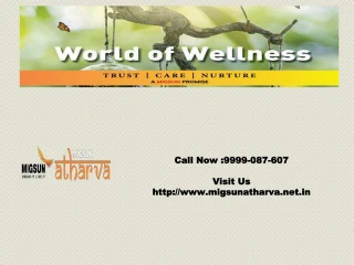 Migsun Atharva Ready To Move Project |Raj Nagar Extension, Ghaziabad - slide 1