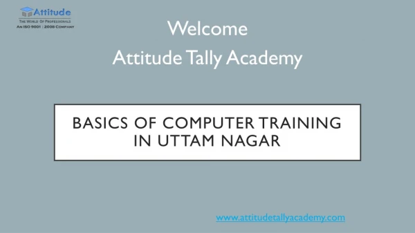 Best Basics of Computer Training in Uttam Nagar