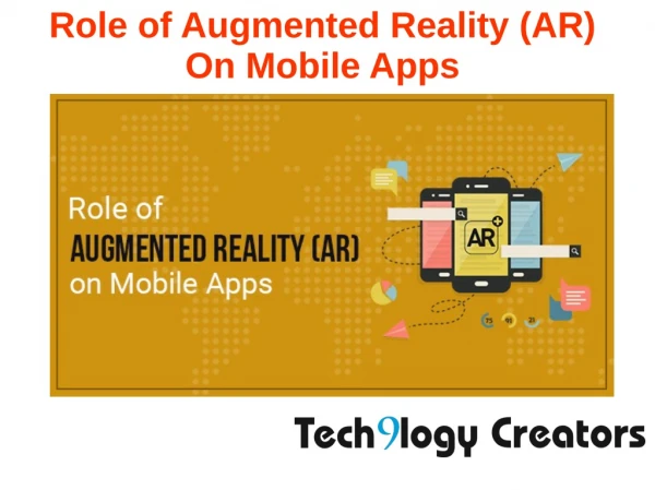 Role Of Augmented Reality (AR) On Mobile Apps