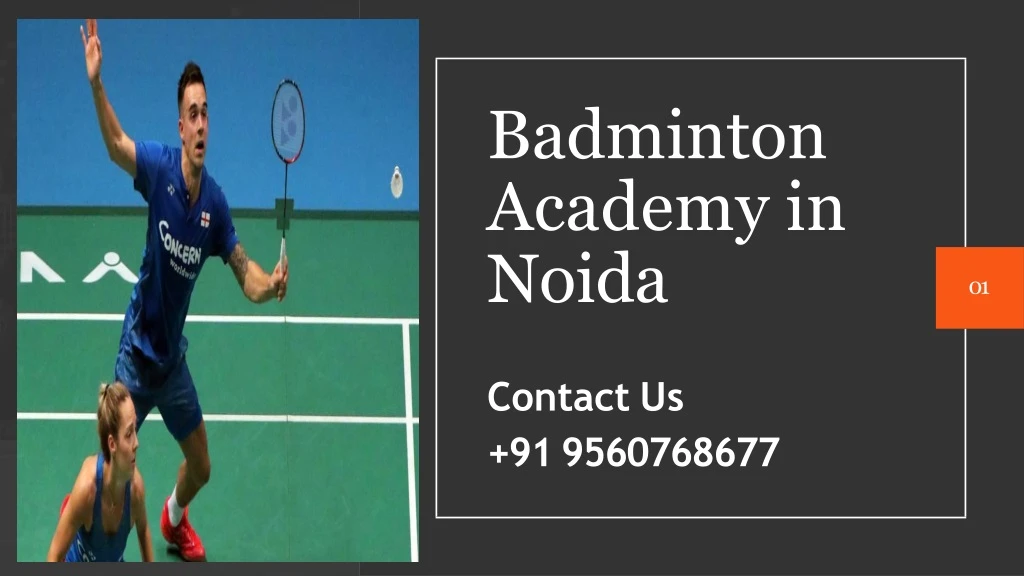badminton academy in noida