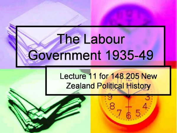 The Labour Government 1935-49