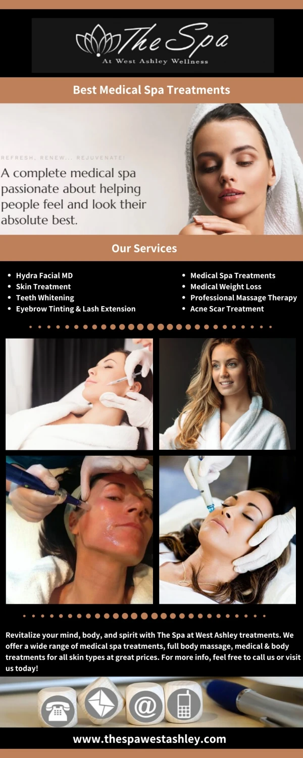 Best Medical Spa Treatments - The Spa at West Ashley