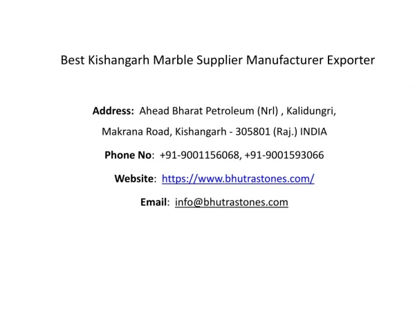 Best Kishangarh Marble Supplier Manufacturer Exporter