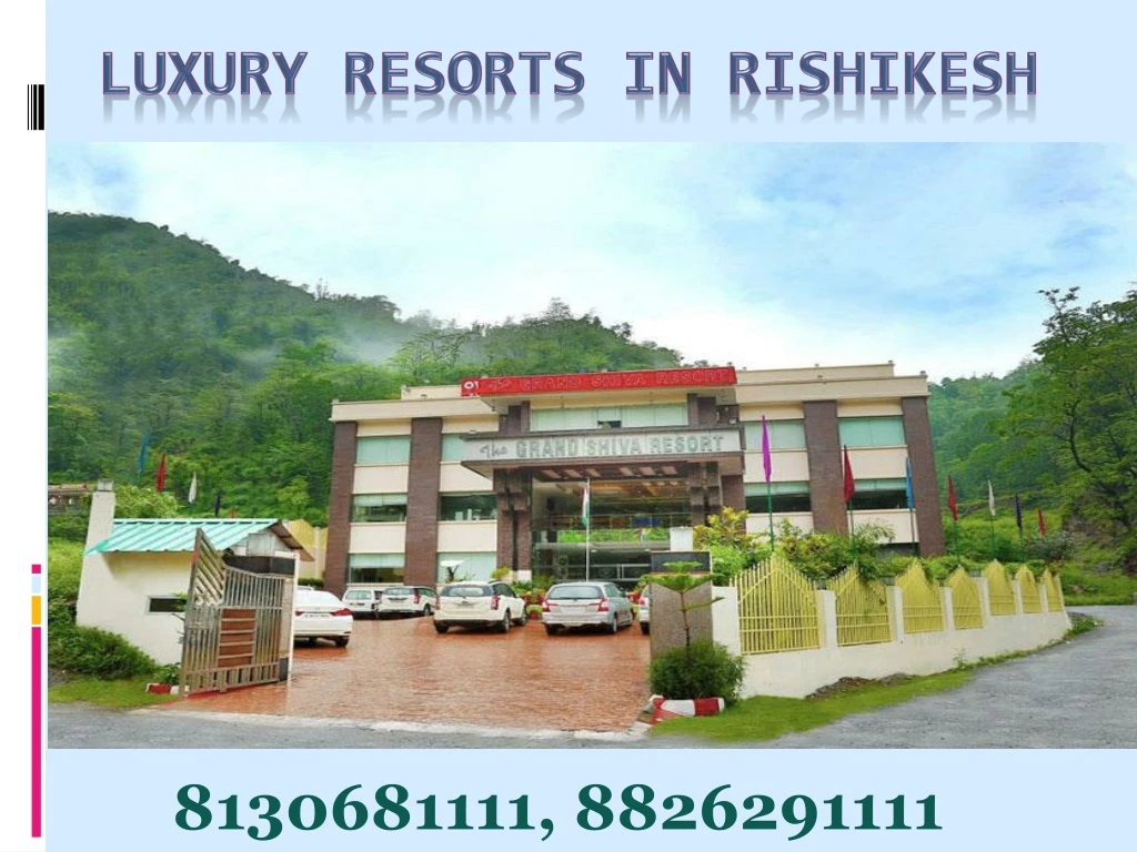 luxury resorts in rishikesh