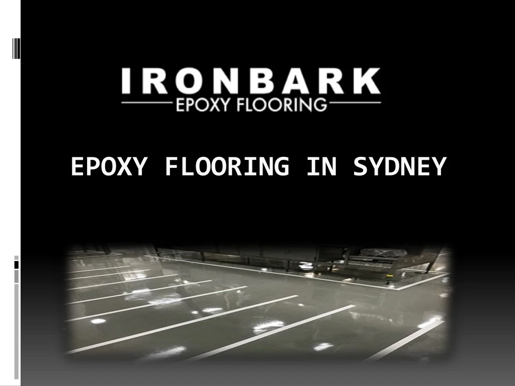 epoxy flooring in sydney