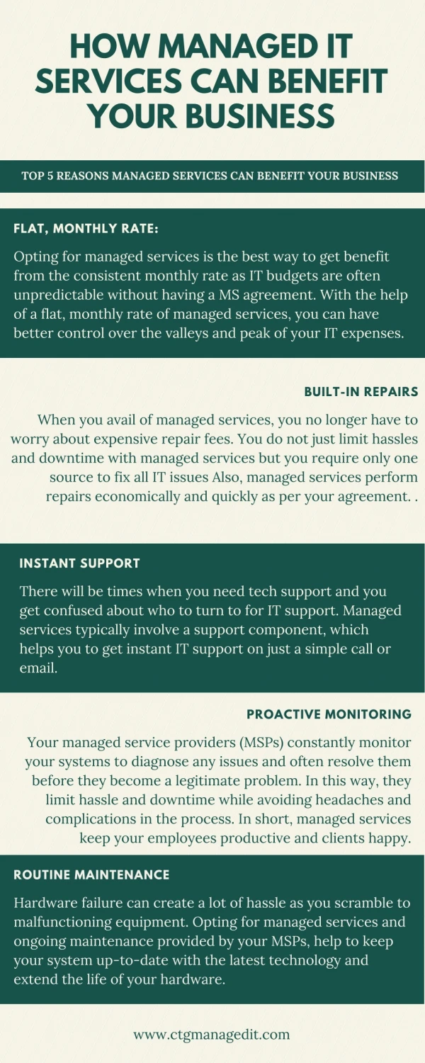 How Managed IT Services Can Benefit Your Business
