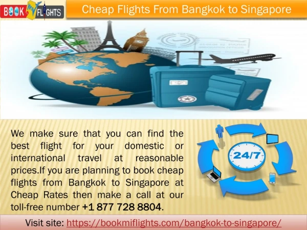 Cheap Flights from Bangkok to Singapore - Save Up to 60% Off