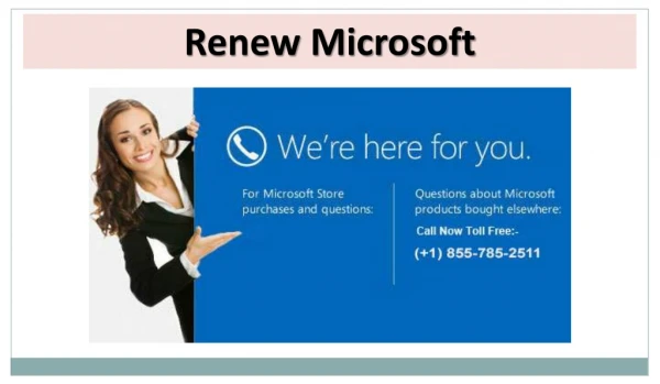 How do you renew Microsoft Office?