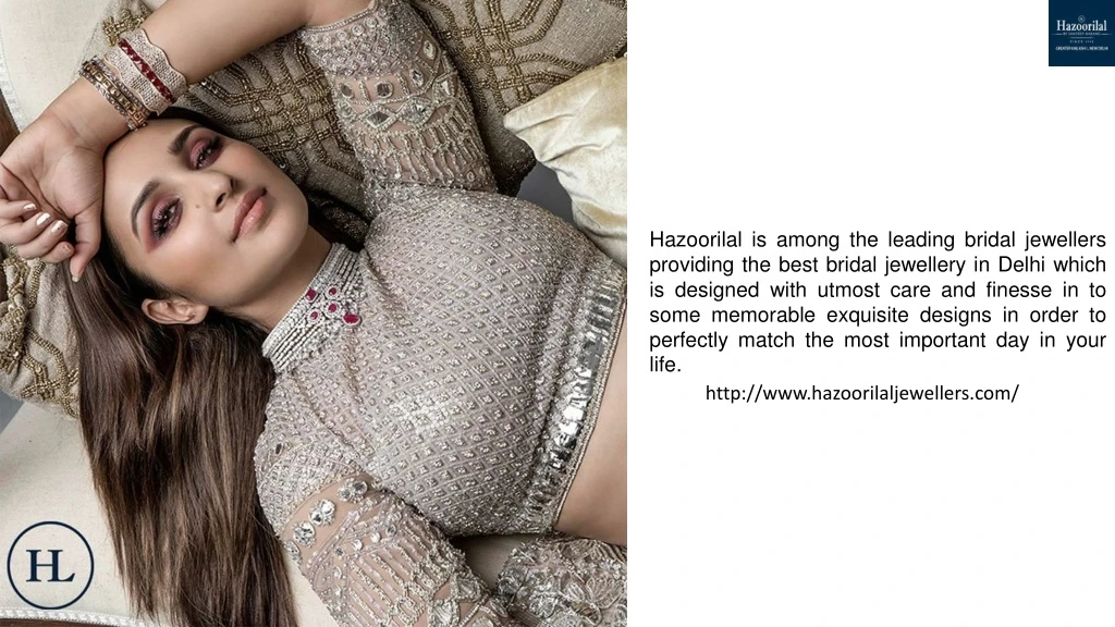 hazoorilal is among the leading bridal jewellers