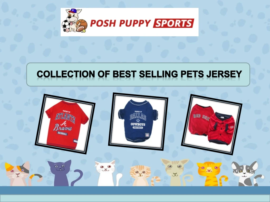 collection of best selling pets jersey