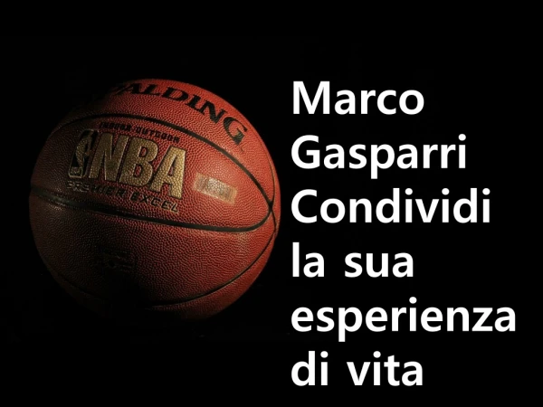 Marco Gasparri parla del suo successo