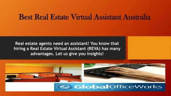 Best Real Estate Virtual Assistant Australia