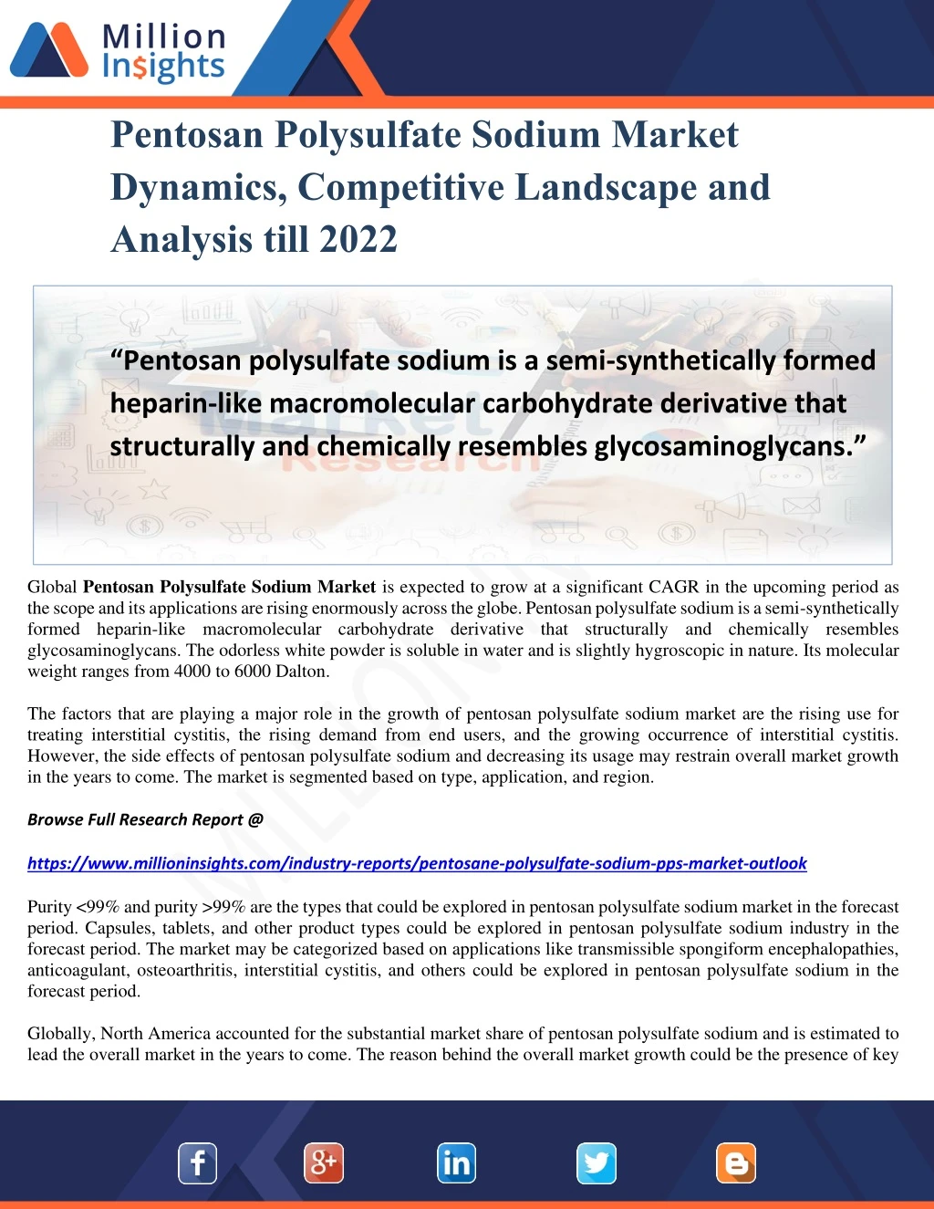 pentosan polysulfate sodium market dynamics