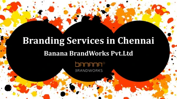 Branding Services in Chennai