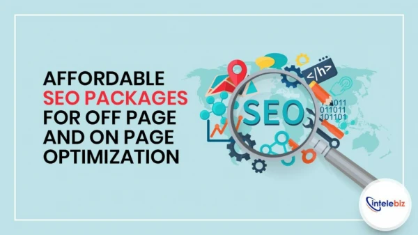 Affordable Seo Packages: For Off Page And On Page Optimization