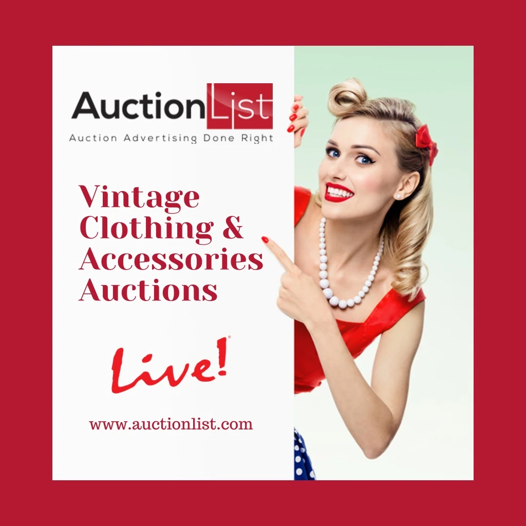 vintage clothing accessories auctions