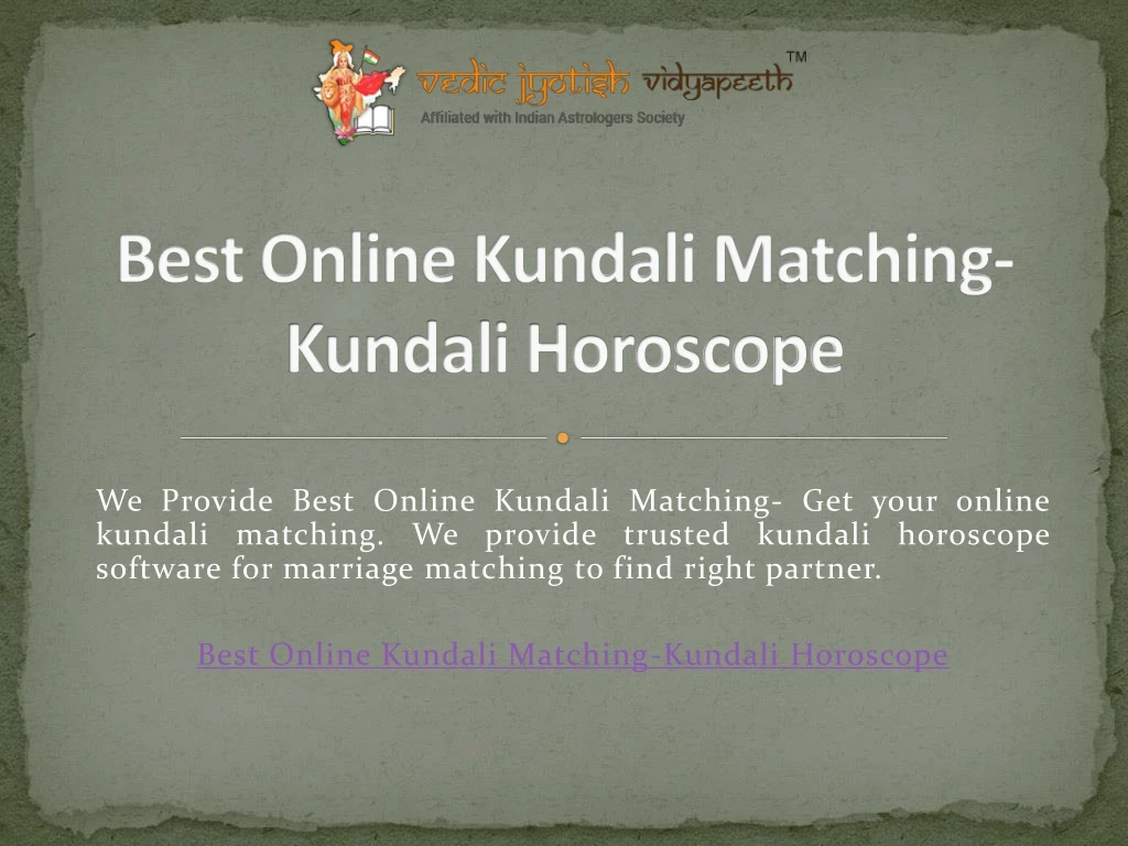best online kundali matching kundali horoscope
