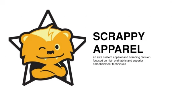 Scrappy Apparel - Custom T Shirt Printing Company & Apparel Manufacturing