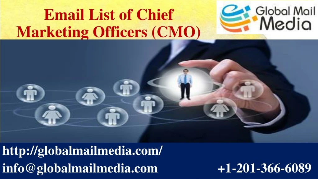 email list of chief marketing officers cmo