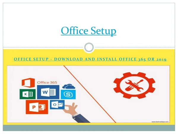 Office Setup - Download and install Office 365 or 2019