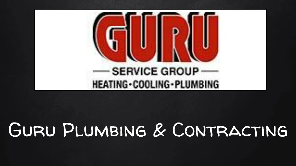 guru plumbing contracting