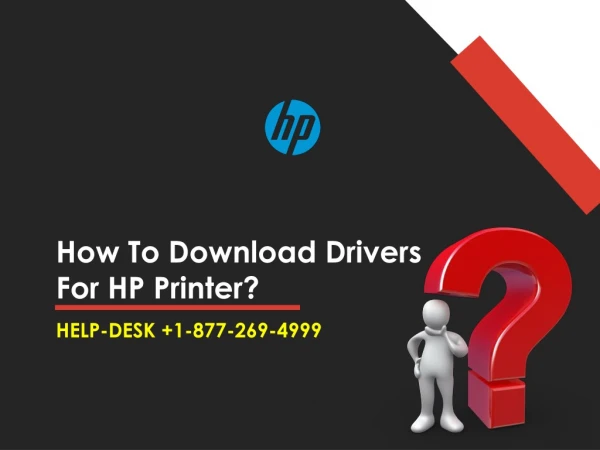 How To Download Drivers For HP Printer?
