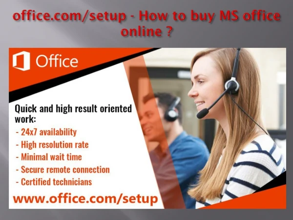 office.com/setup - How to buy MS office online ?