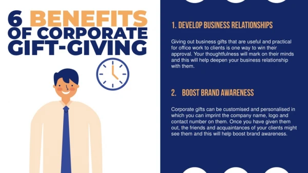 6 Benefits of Corporate Gift-Giving