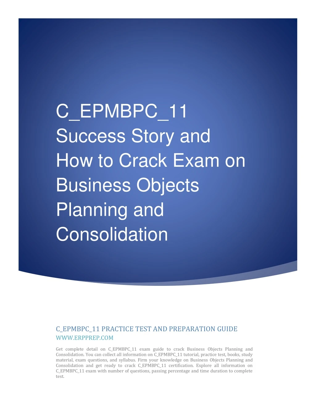 c epmbpc 11 success story and how to crack exam