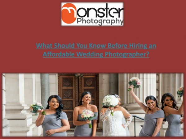 What Should You Know Before Hiring an Affordable Wedding Photographer?