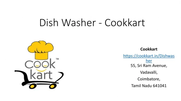 Buy Dish washer at Cookkart