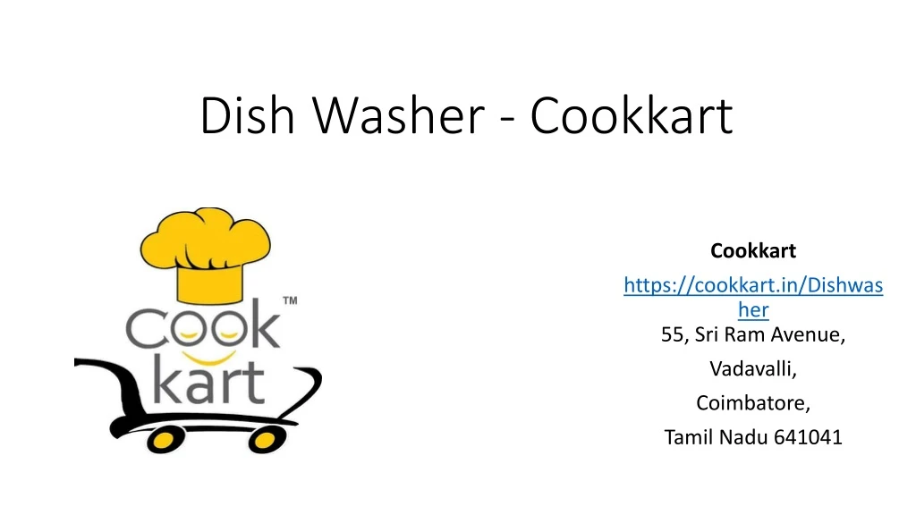 dish washer cookkart