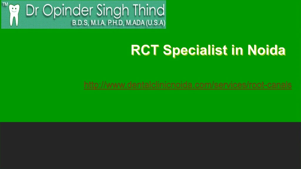 rct specialist in noida