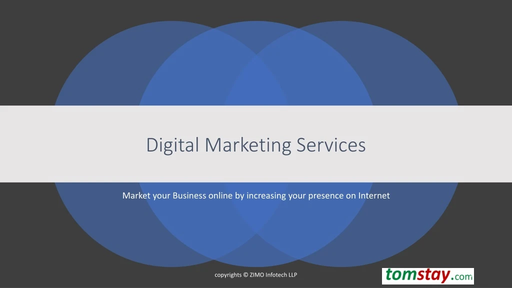 market your business online by increasing your presence on internet