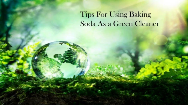 Cleaning Problems You Can Solve with Baking Soda