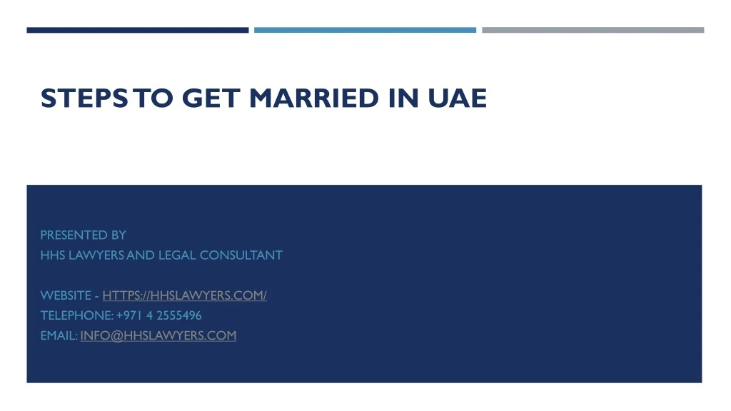 steps to get married in uae