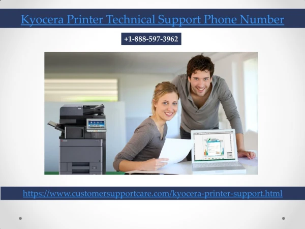 Kyocera Printer Technical Support Phone Number 1-888-597-3962