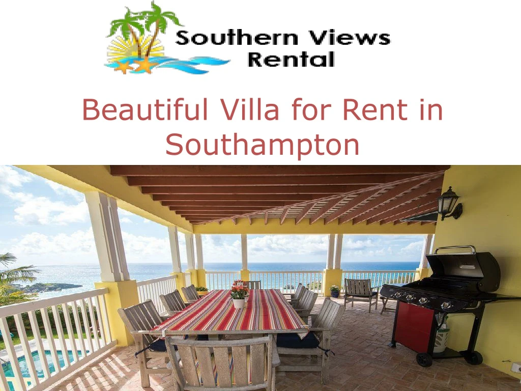 beautiful villa for rent in southampton