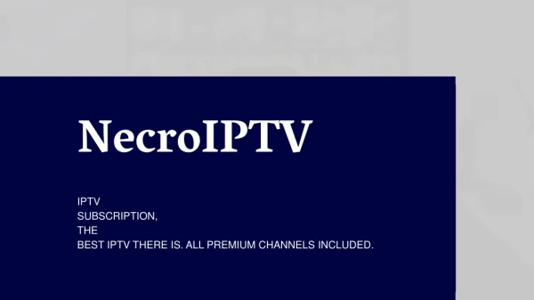 Best IPTV Provider