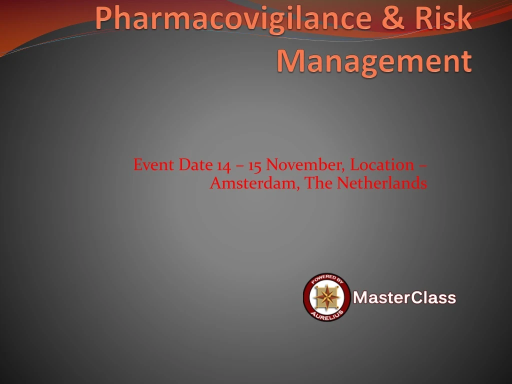 pharmacovigilance risk management